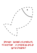 D&eacute;coupe et accroche ton poisson farceur